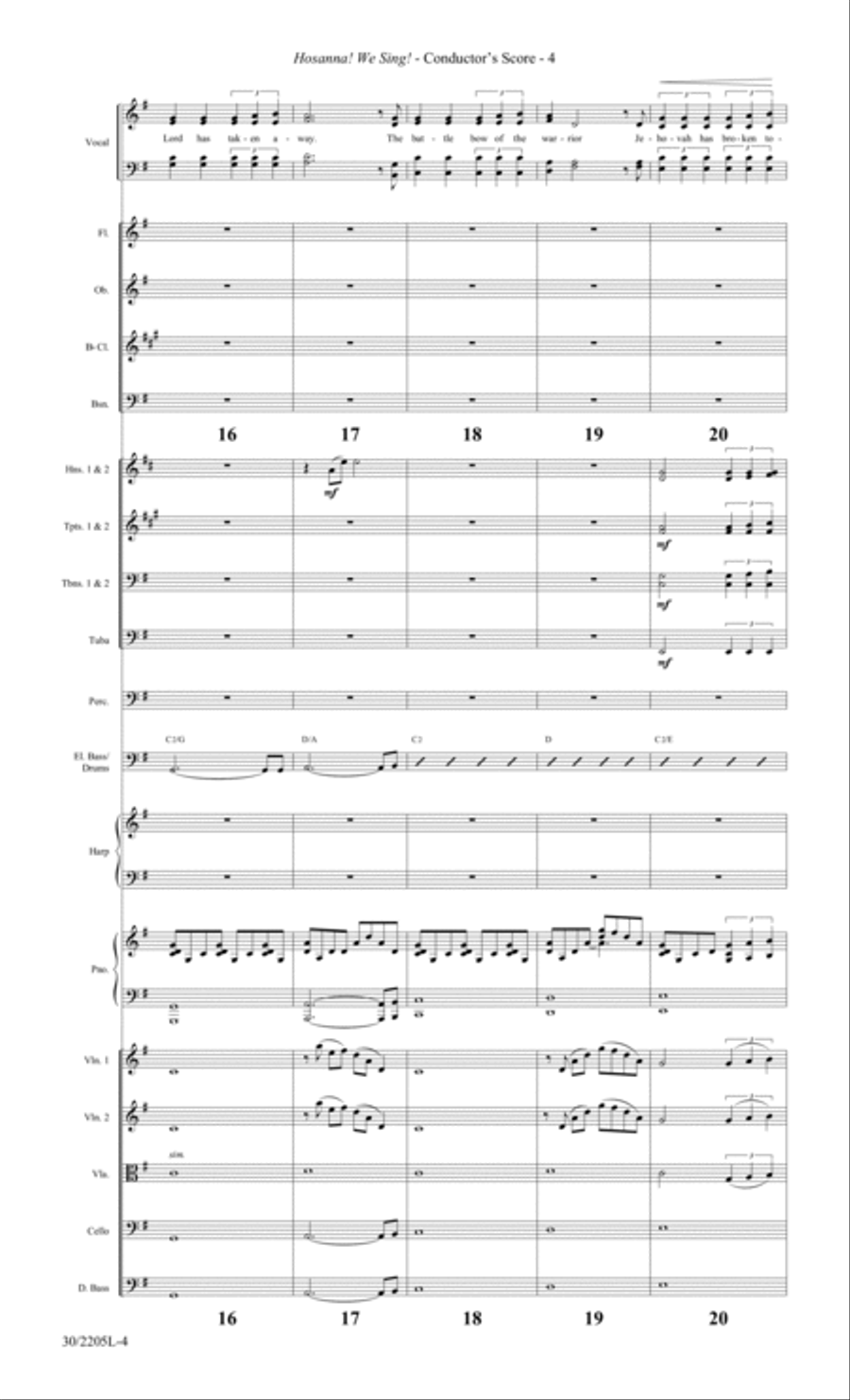 Forsaken Choir scores gallery preview page 6