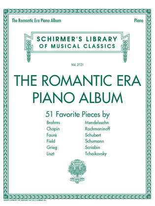 Book cover for The Romantic Era Piano Album