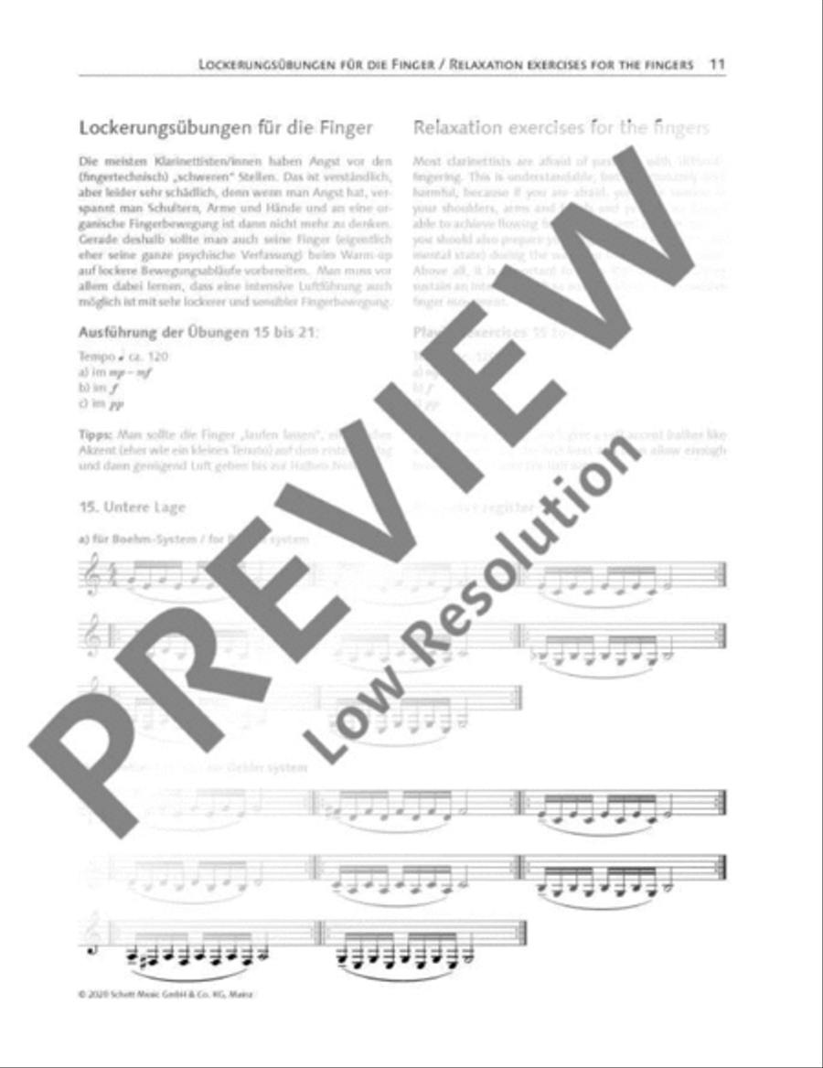 Fit in 15 Minutes Fit in 15 Minutes Clarinet scores gallery preview page 12