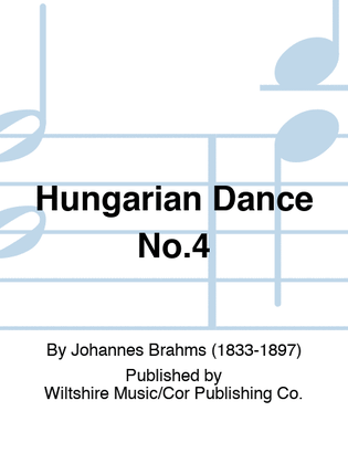 Book cover for Hungarian Dance No.4