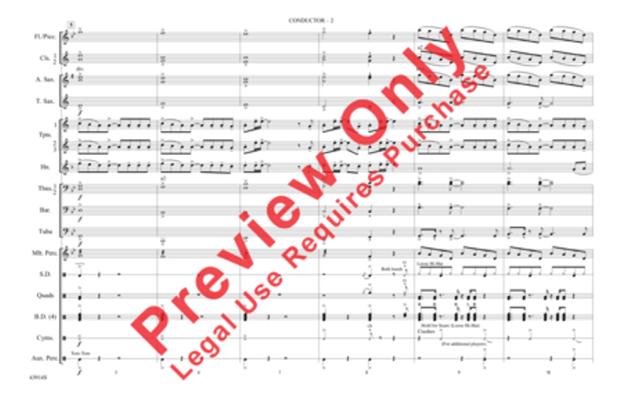 Centuries Centuries Marching Band scores gallery preview page 3