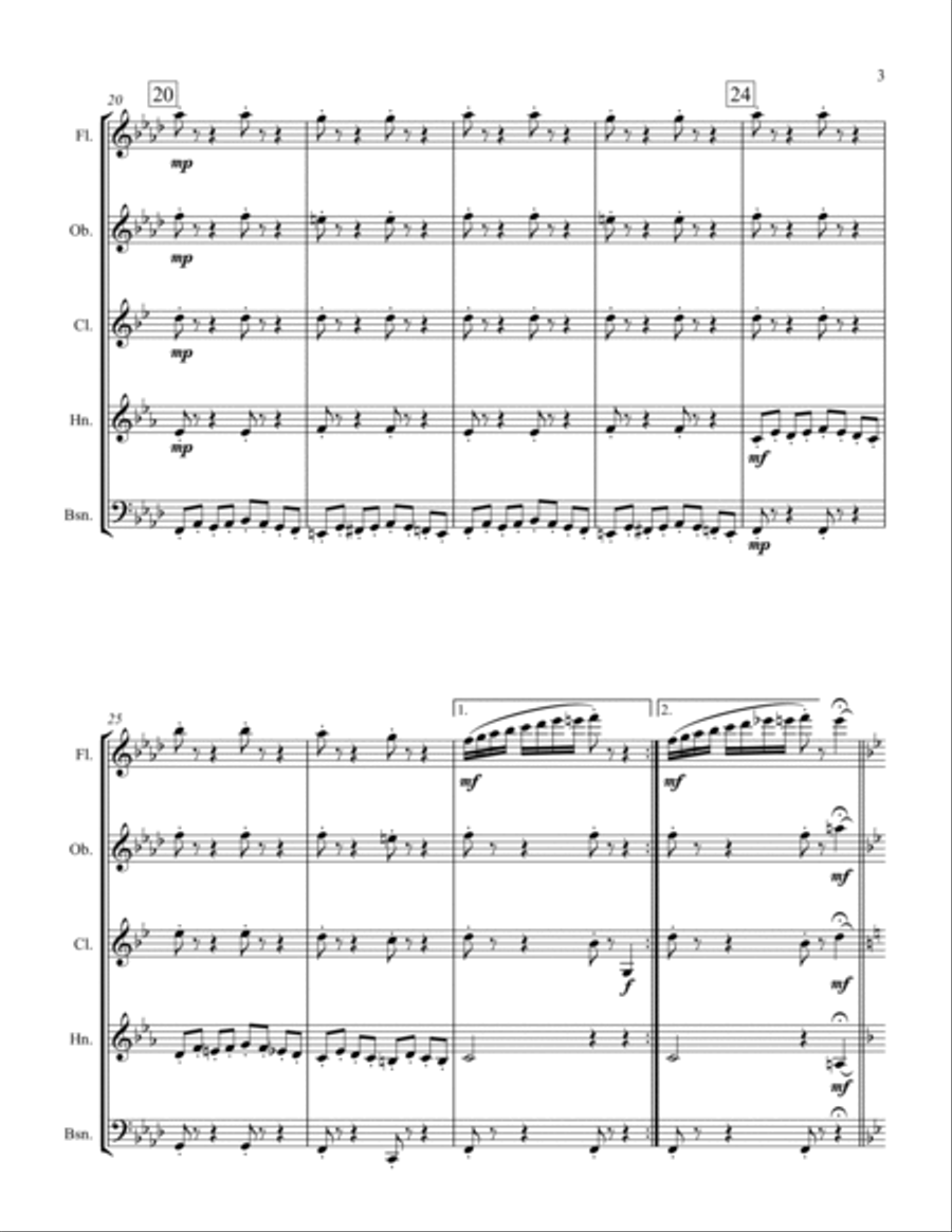 Reviewing The Situation Woodwind Quintet scores gallery preview page 3