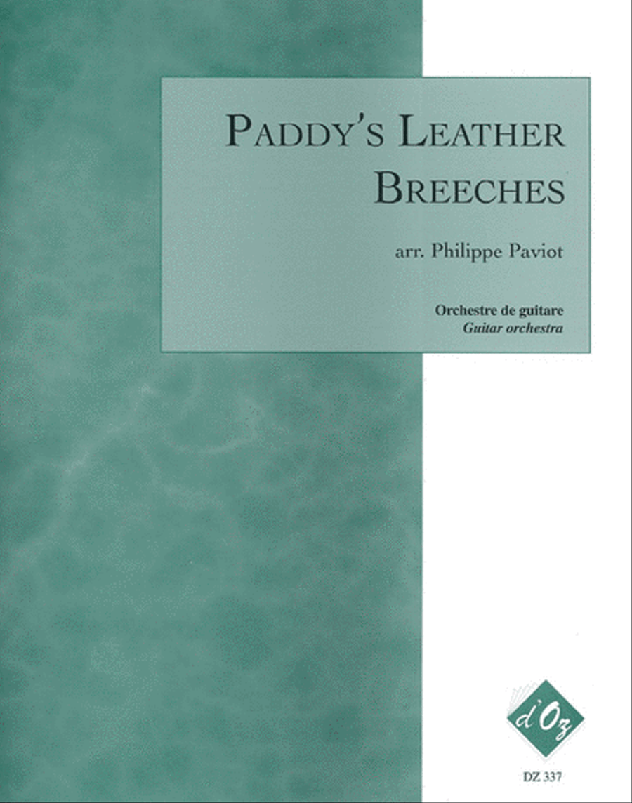 Paddy's Leather Breeches Guitar Ensemble scores gallery preview page 1