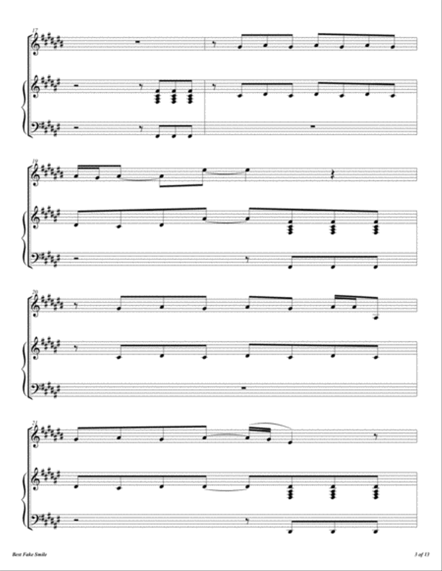 Best Fake Smile Horn scores gallery preview page 4