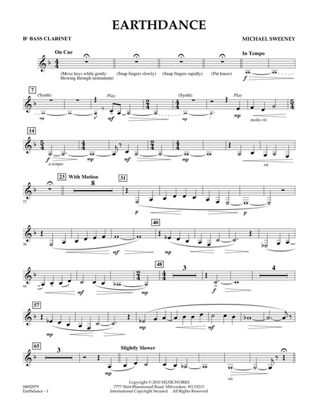 Earthdance - Bb Bass Clarinet
