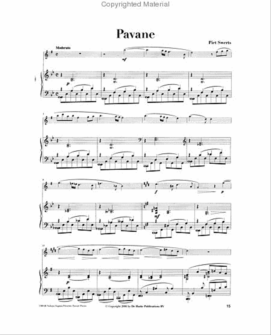 Encore Pieces for Alto Saxophone Alto Saxophone scores gallery preview page 3