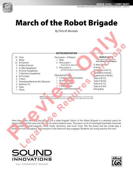 March of the Robot Brigade image number null