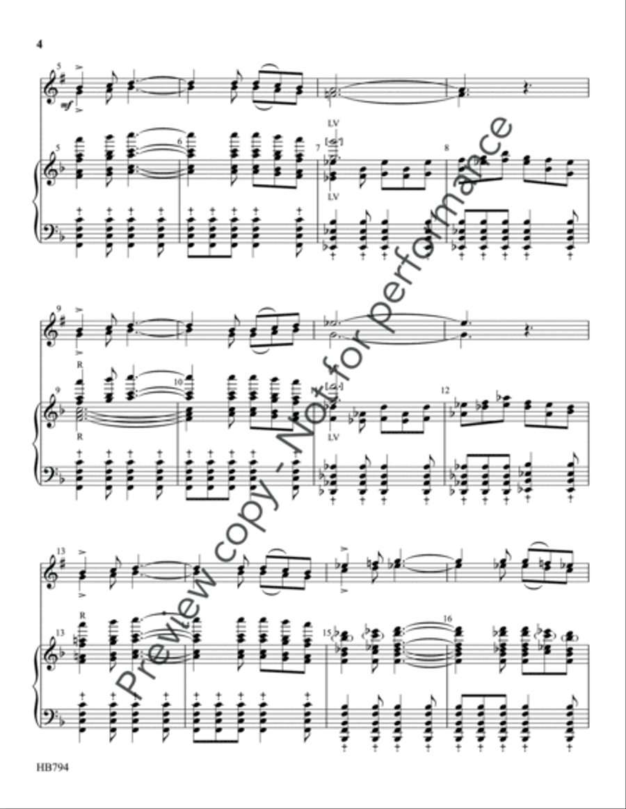 Joyful, Joyful, We Adore Thee - Tucker - full score 5-Octaves scores gallery preview page 3