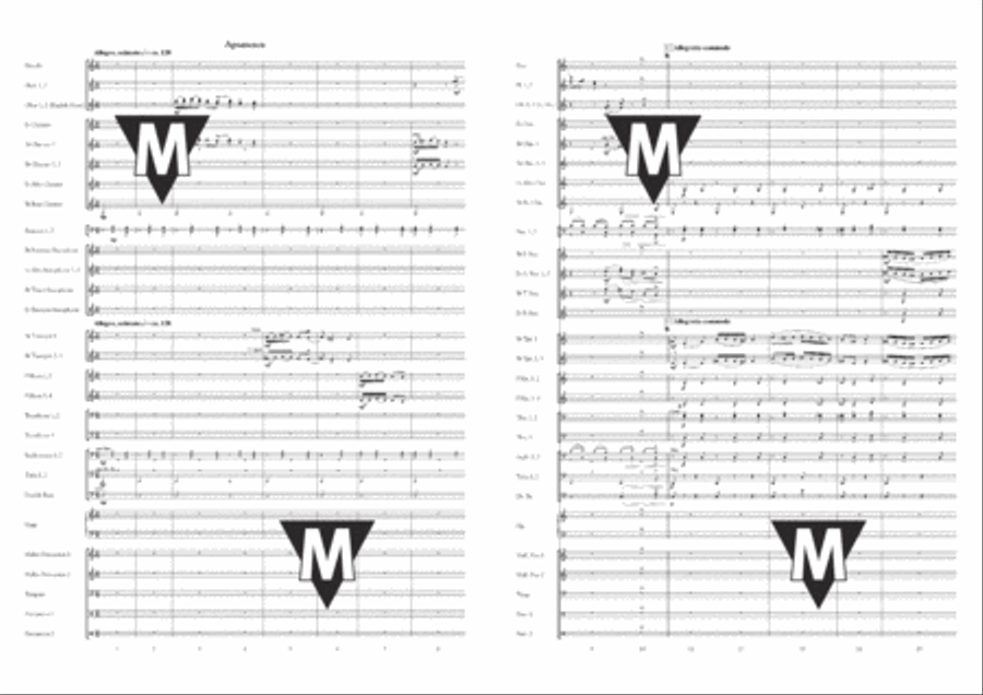 Romanian Dances II - Suite Concert Band scores gallery preview page 30
