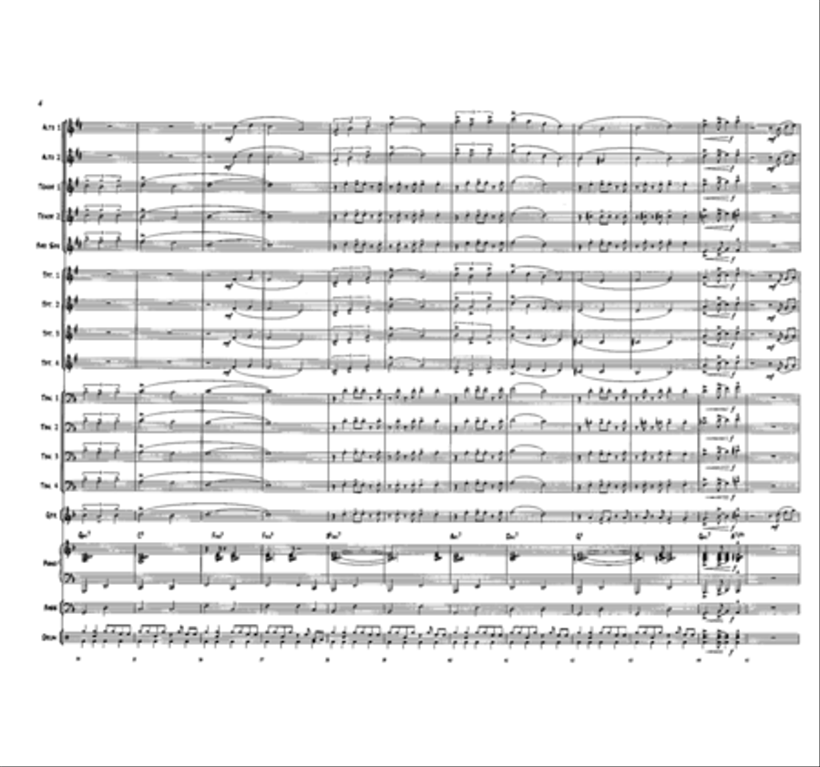 Night Flight to Rio Night Flight to Rio Jazz Ensemble scores gallery preview page 5