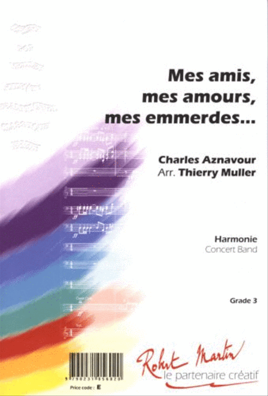 Mes amis mes amours mes emmerdes Concert Band scores gallery preview page 2