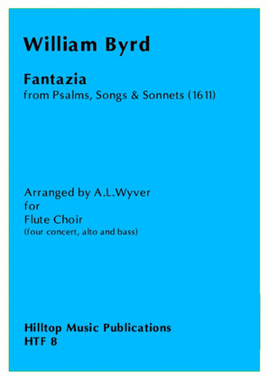 Book cover for Fantazia arr. flute choir