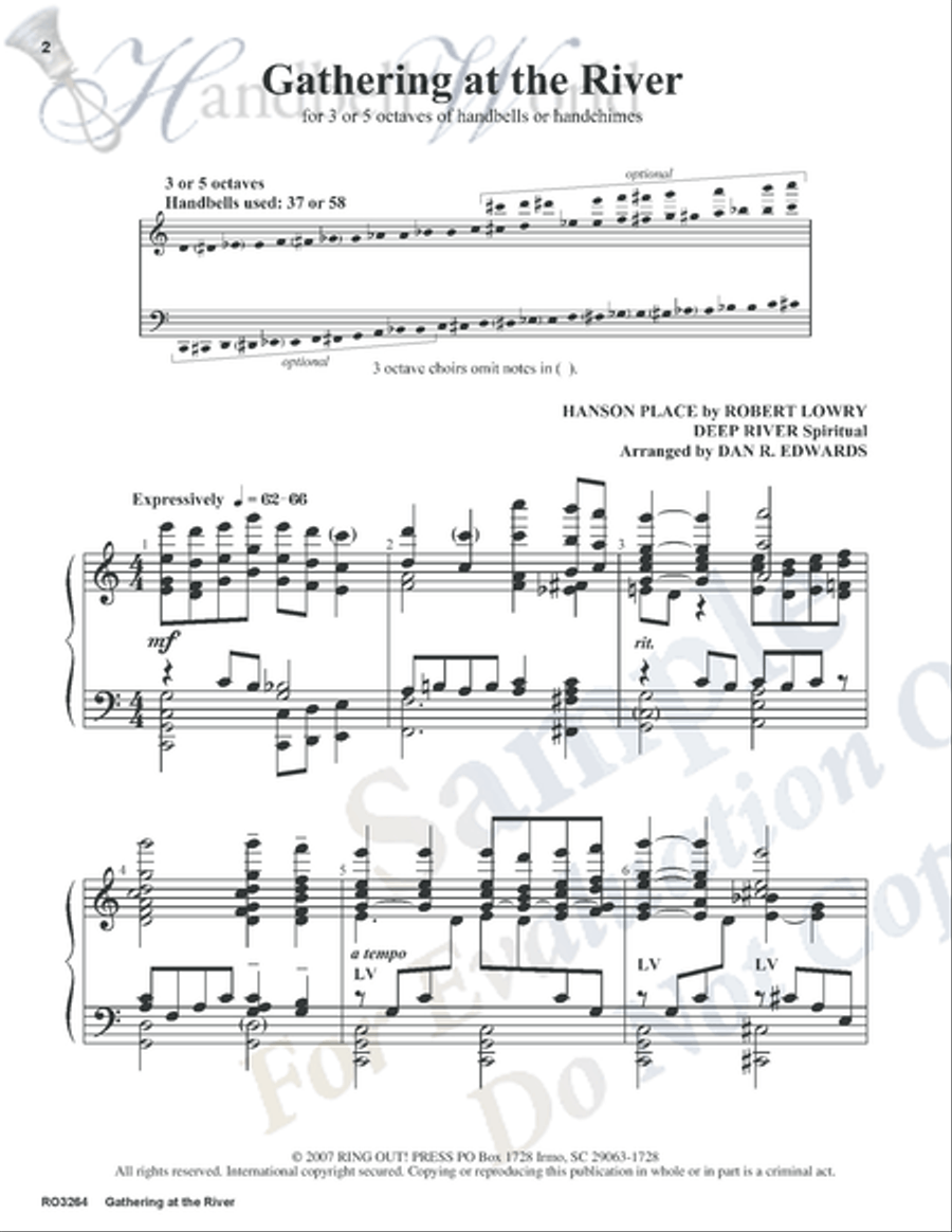 Gathering at the River 5-Octaves scores gallery preview page 2