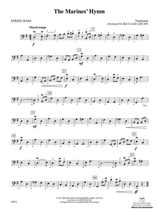 The Marines' Hymn: String Bass