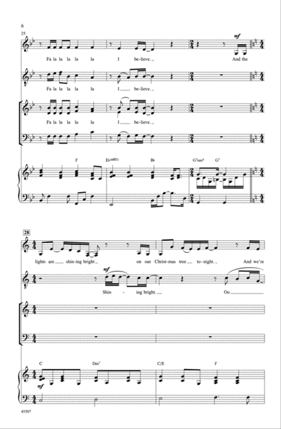 Hallelujah, I Believe Hallelujah, I Believe Choir scores gallery preview page 5