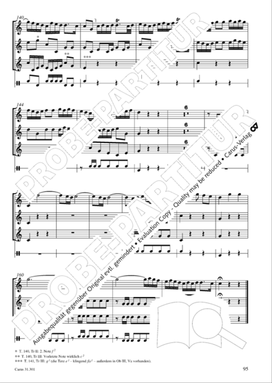 Bach for Brass 1: Cantatas I Voice scores gallery preview page 104