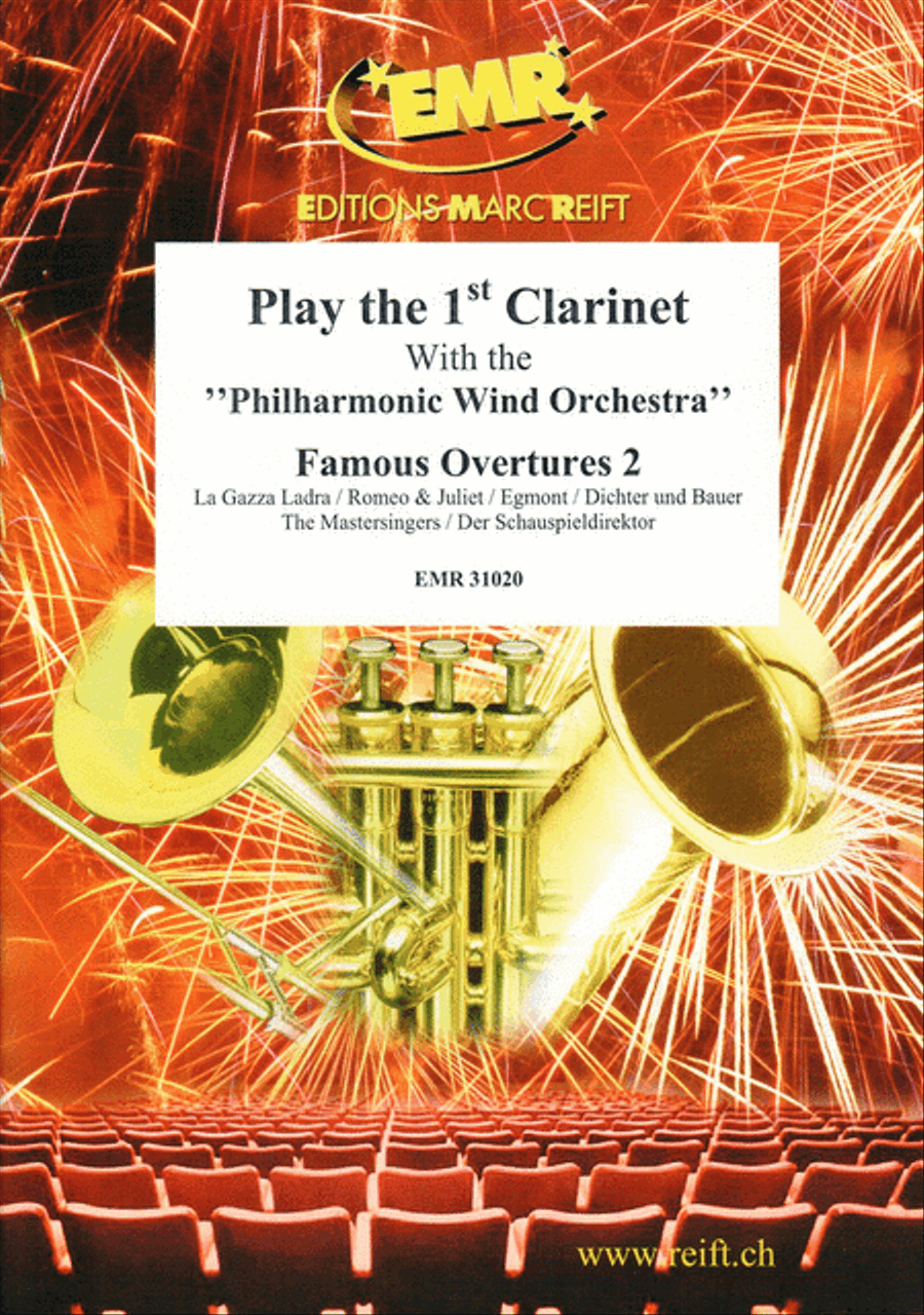 Book cover for Play The 1st Clarinet With The Philharmonic Wind Orchestra