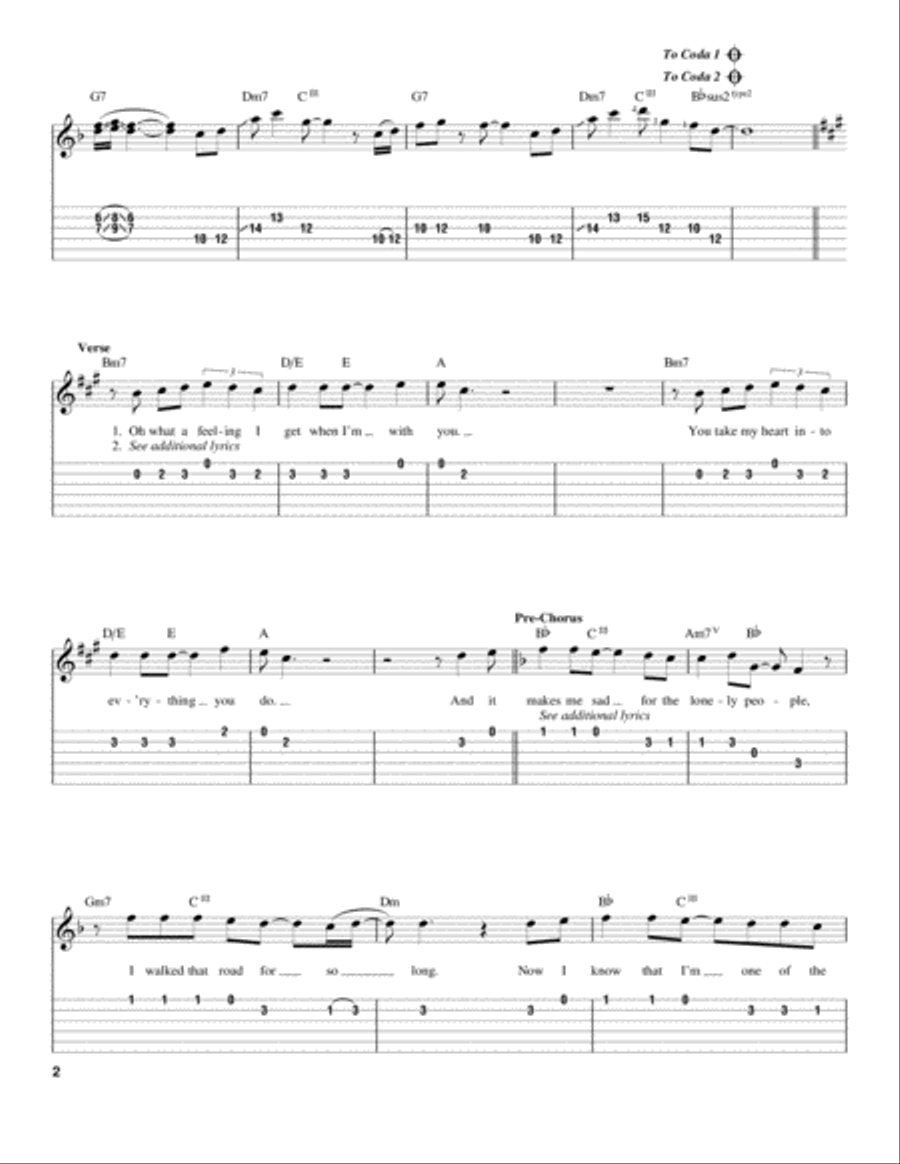 Bad Love Bad Love Acoustic Guitar scores gallery preview page 2