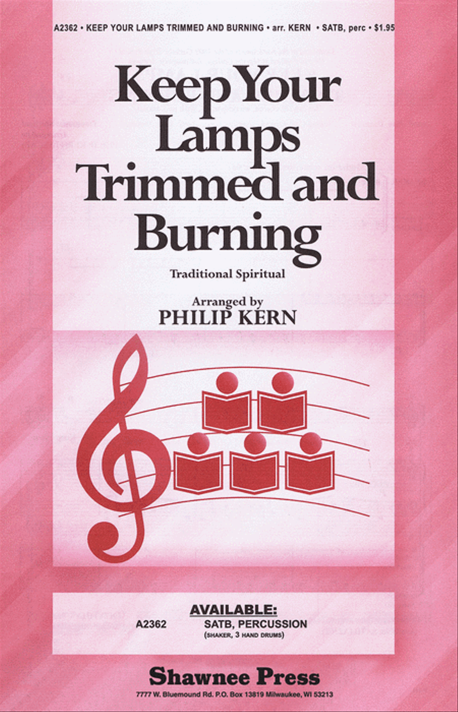 Keep Your Lamps Trimmed and Burning 4-Part scores gallery preview page 1
