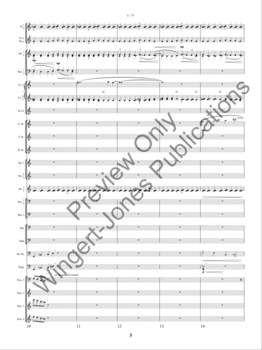 I-77 I-77 Concert Band scores gallery preview page 6