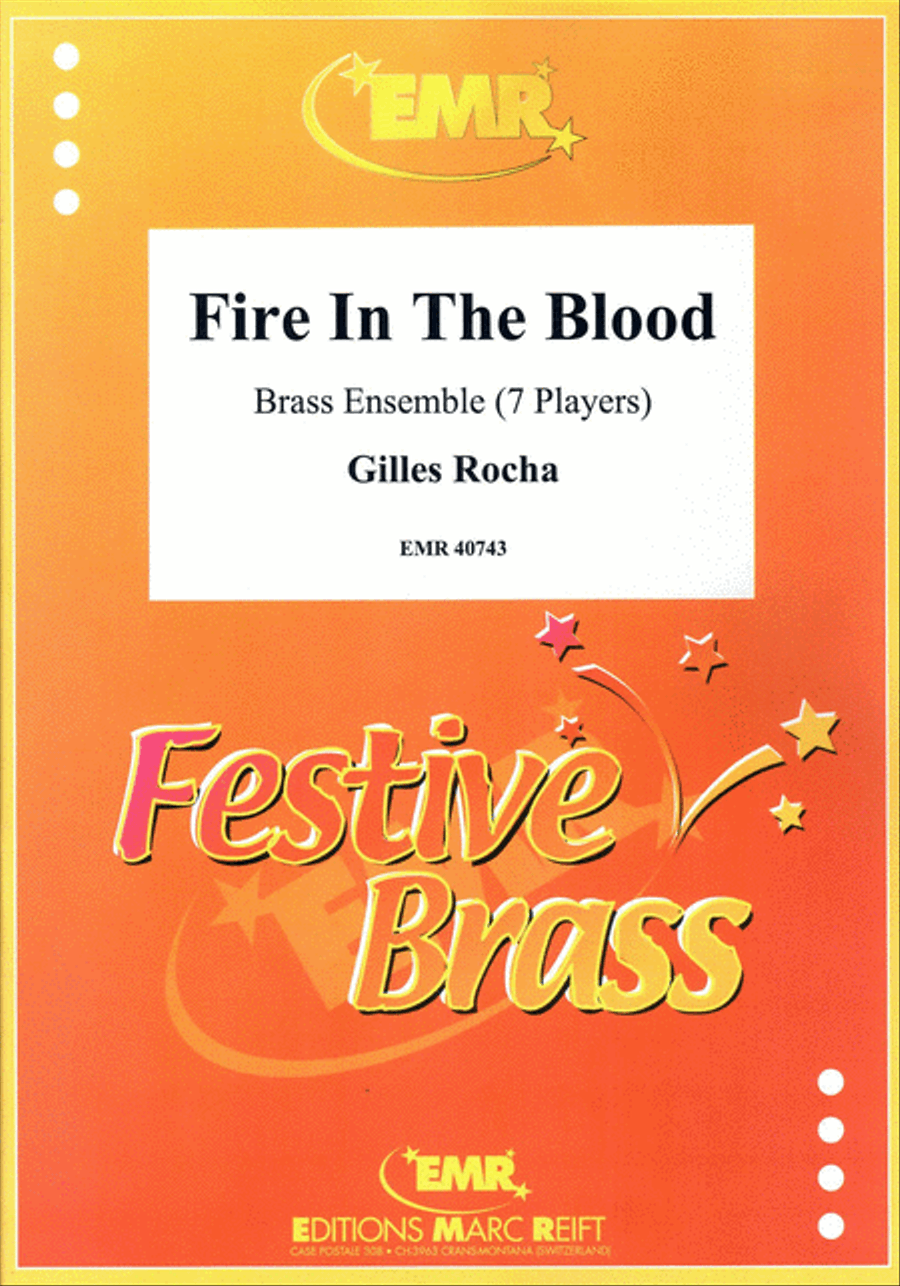 Fire In The Blood Brass Ensemble scores gallery preview page 1