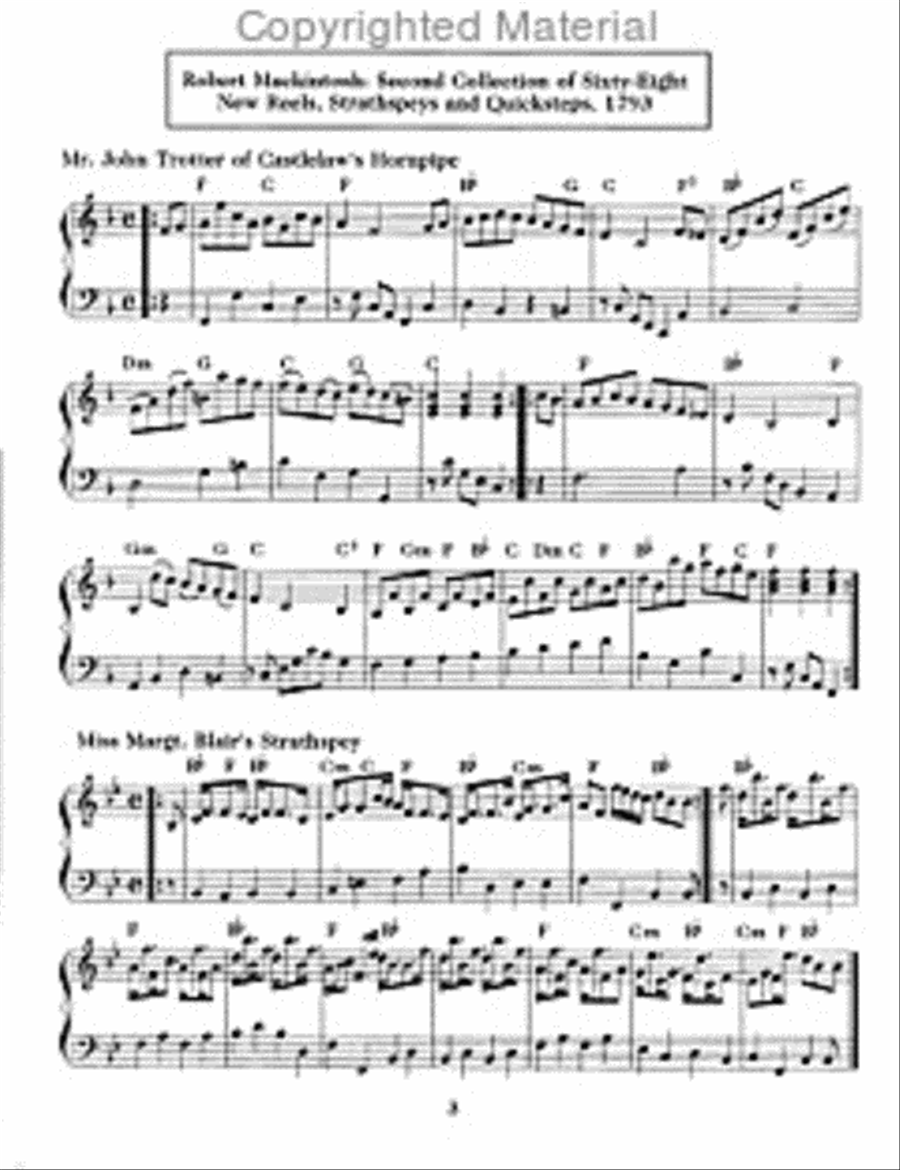 Jink & Diddle 30th Anniversary Collection of Scottish Music Harp scores gallery preview page 2