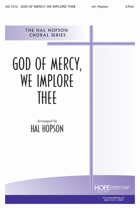 Book cover for God of Mercy, We Implore Thee
