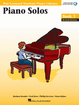 Book cover for Piano Solos Book 3 – Revised Edition