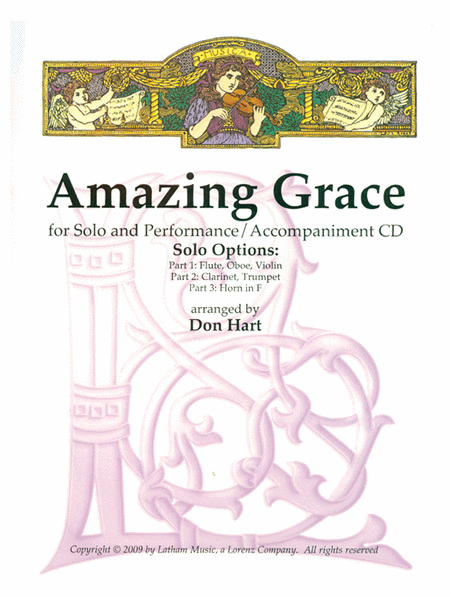 Amazing Grace for Solo Instrument and Perf/Accomp CD image number null