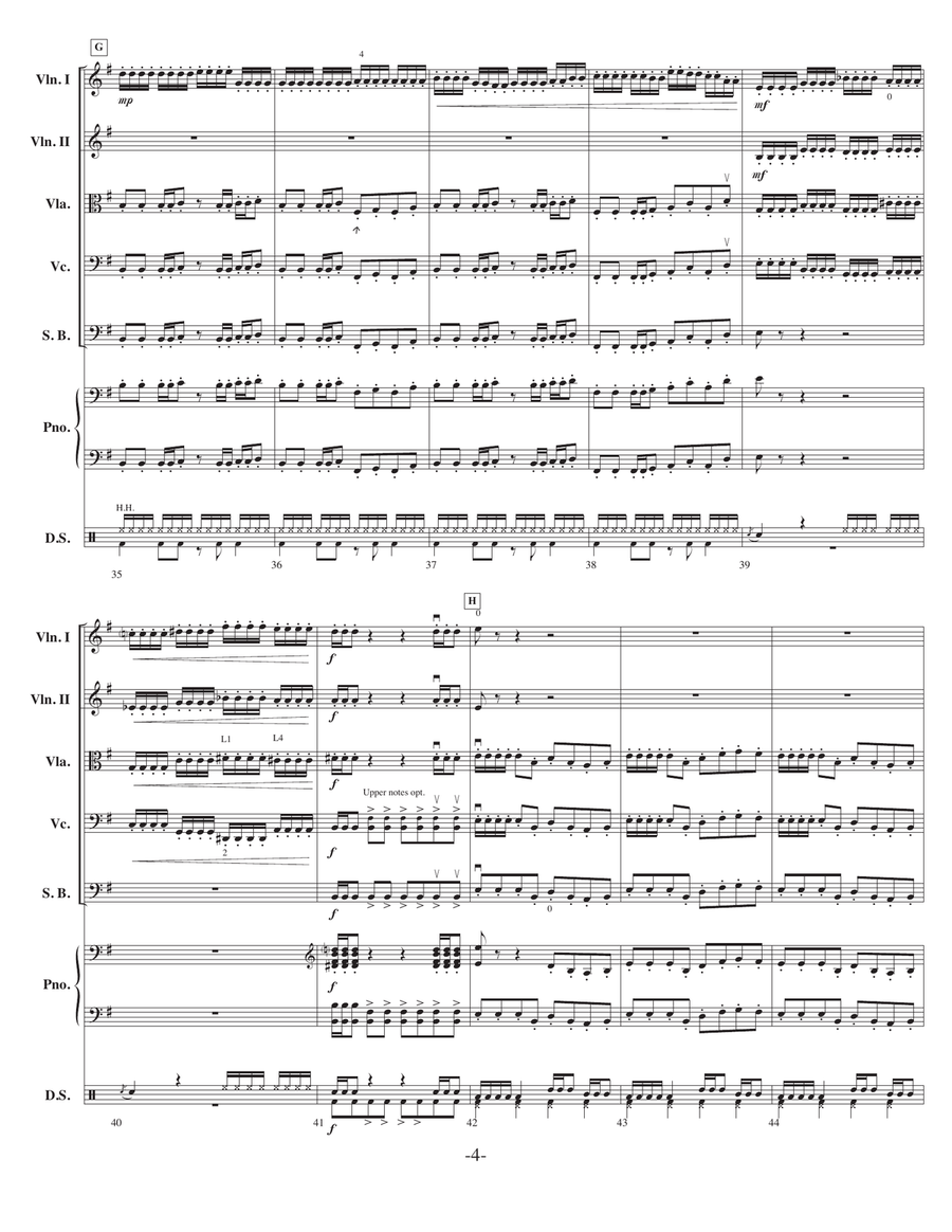 The Serpent (of Rock Lake) String Orchestra scores gallery preview page 4