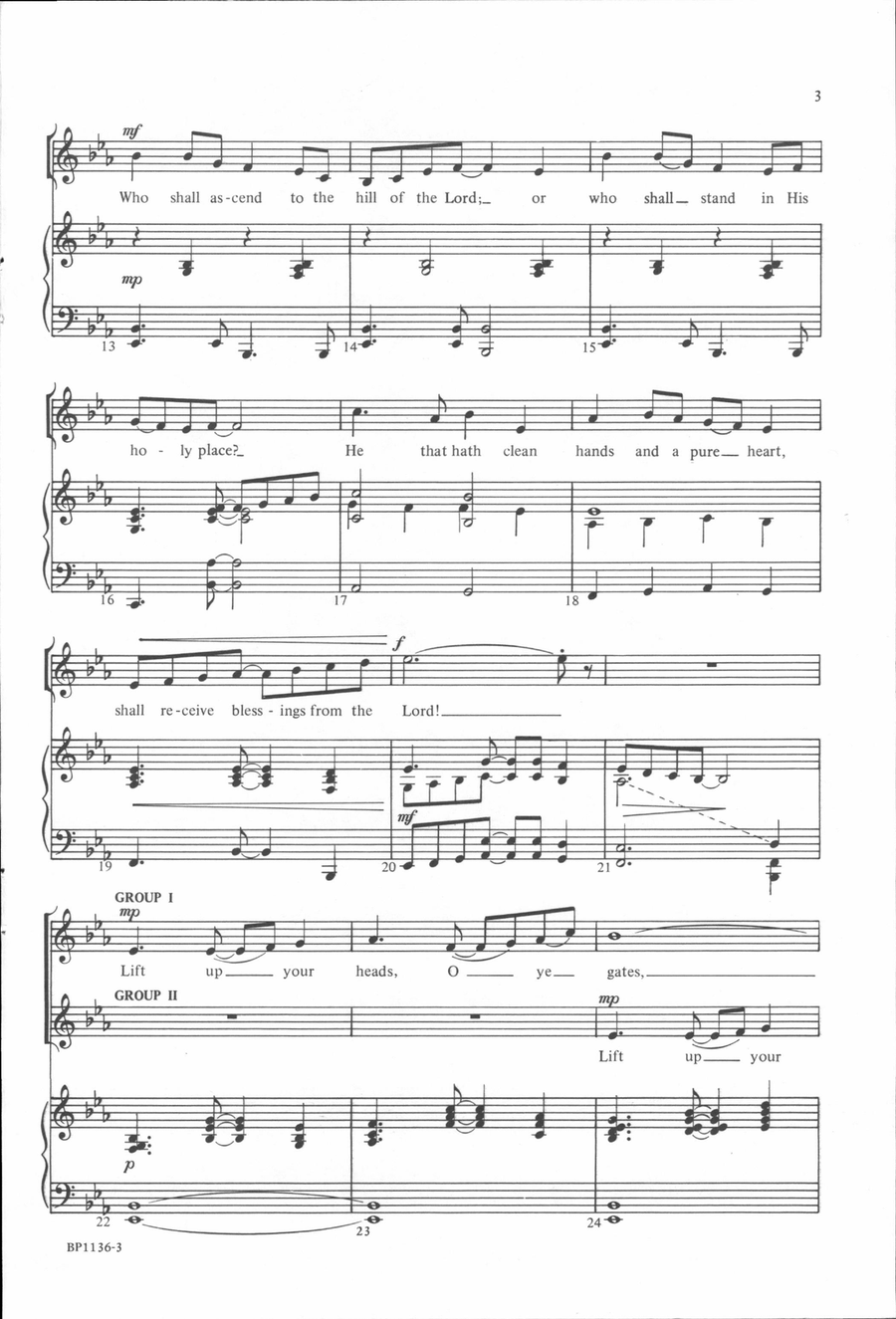 Earth Is the Lord's, The 2-Part scores gallery preview page 3
