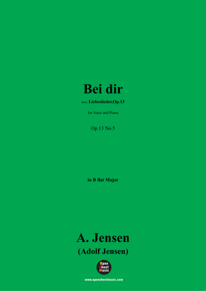 A. Jensen-Bei dir,in B flat Major,Op.13 No.5