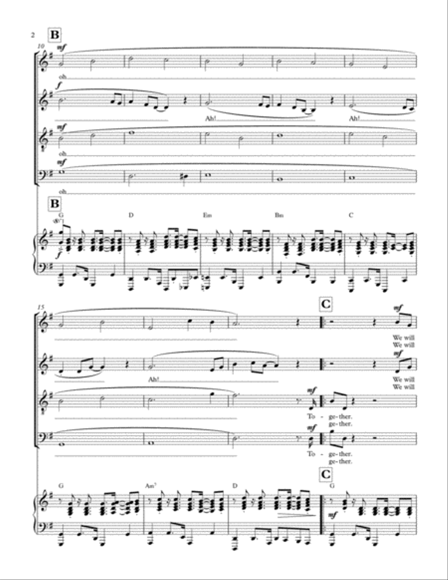 Go West 4-Part scores gallery preview page 2