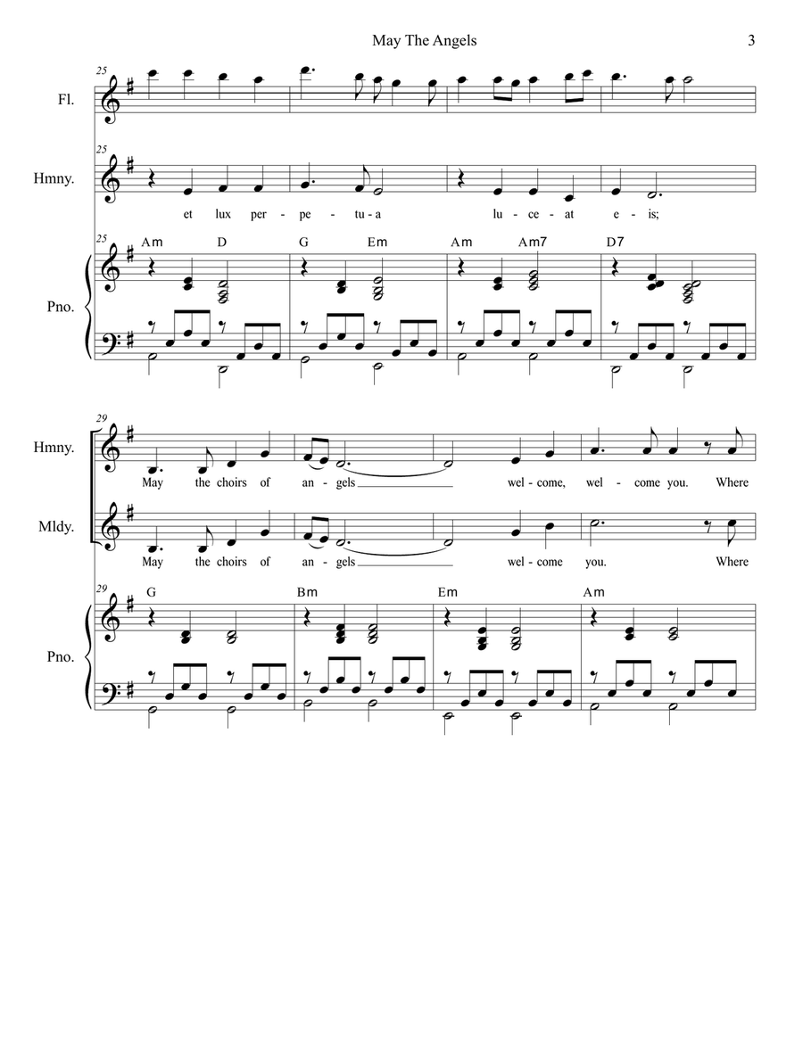 May The Angels Choir scores gallery preview page 3