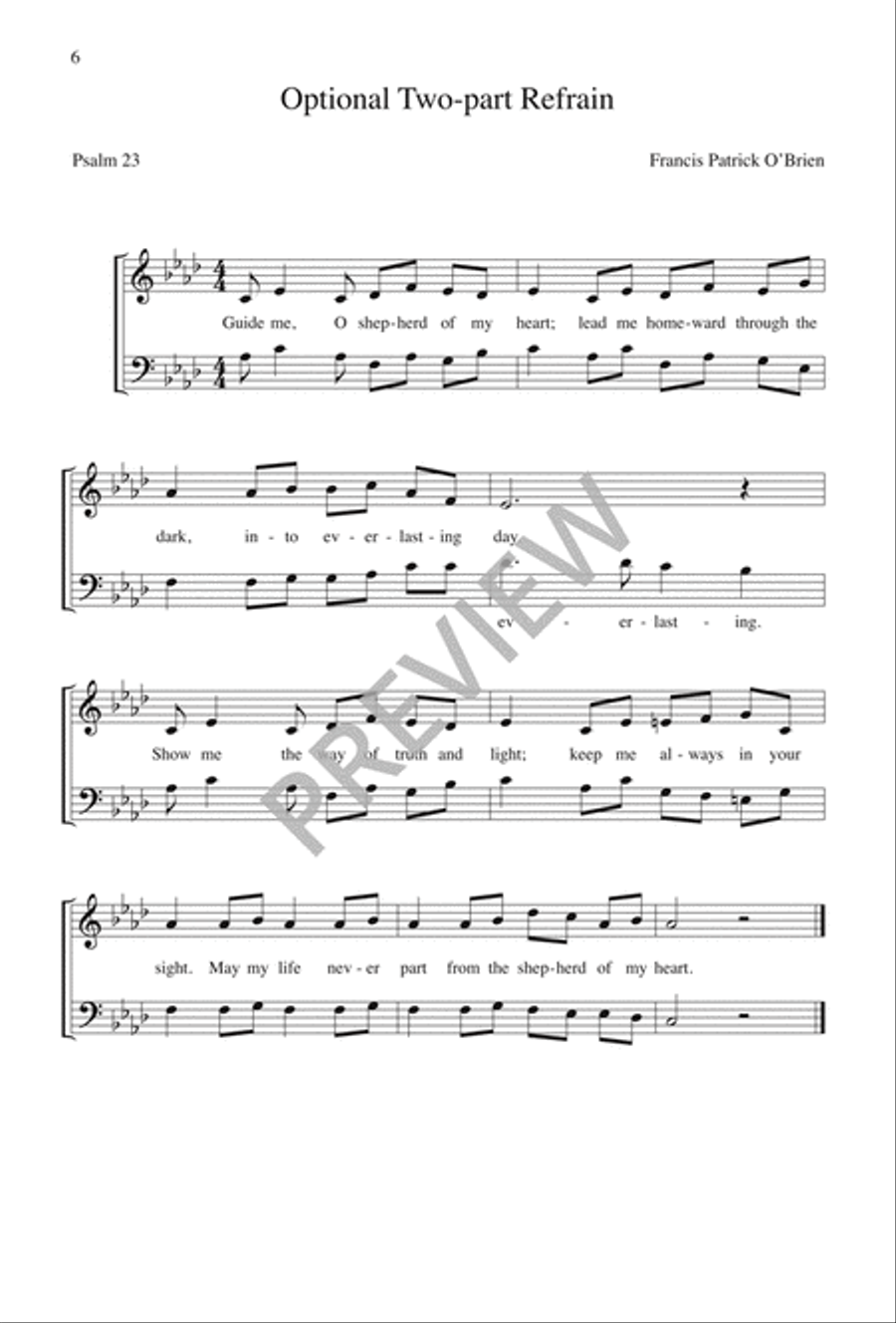 Shepherd of My Heart 4-Part scores gallery preview page 7