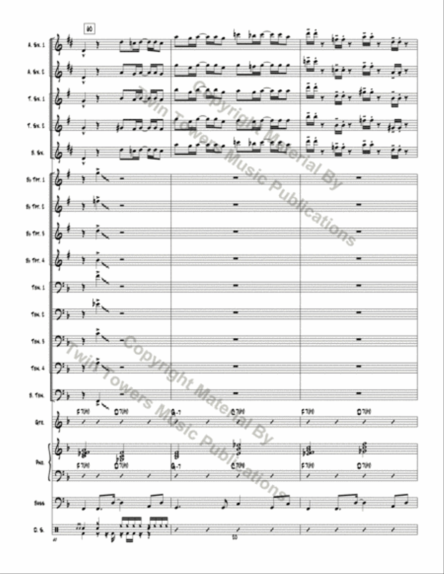 Don't Mess Around Don't Mess Around Jazz Ensemble scores gallery preview page 21