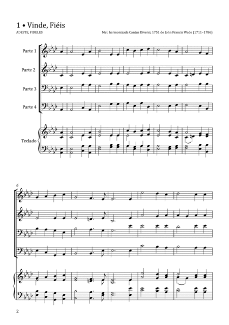 Hinos Natalinos Favoritos - Partituras Flexíveis / Adaptáveis Hinos Natalinos Favoritos - Partituras Flexíveis / Adaptáveis Brass Ensemble scores gallery preview page 4