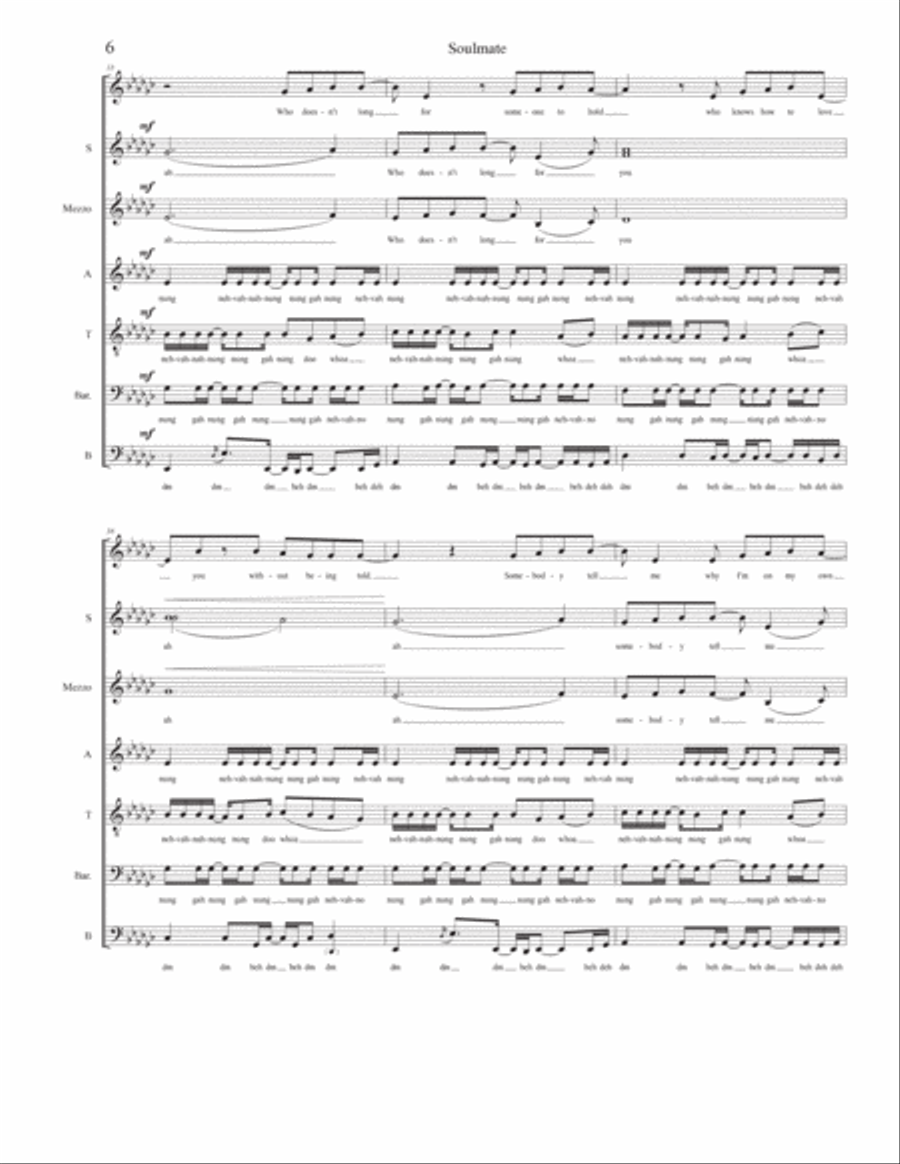 Soulmate 4-Part scores gallery preview page 6
