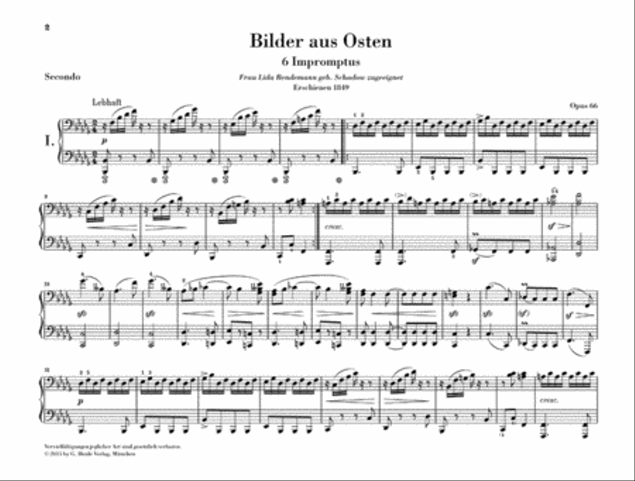 Pictures from the East, Op. 66 Piano Solo scores gallery preview page 3