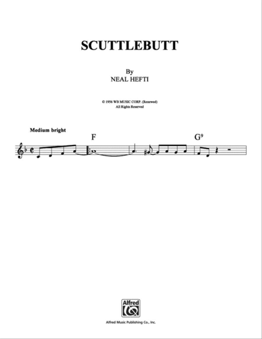 Scuttlebutt Scuttlebutt School and Community scores gallery preview page 1