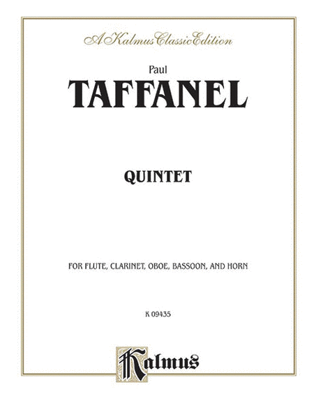 Paul Taffanel Woodwind Quintet