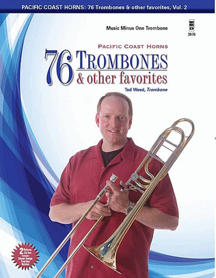 Book cover for Pacific Coast Horns - 76 Trombones & Other Favorites, Vol. 2