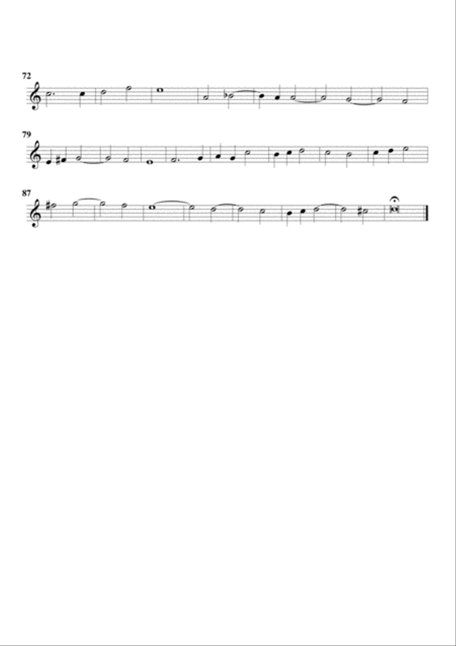 Ricercare no.11, FbWV 411 Recorder scores gallery preview page 5