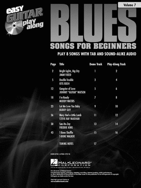 Blues Songs for Beginners image number null