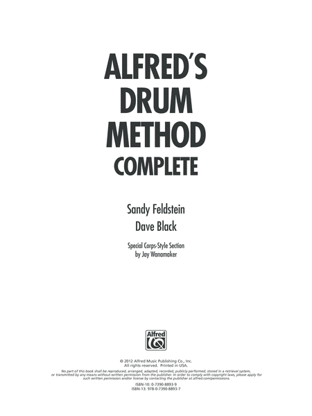 Alfred's Drum Method Complete