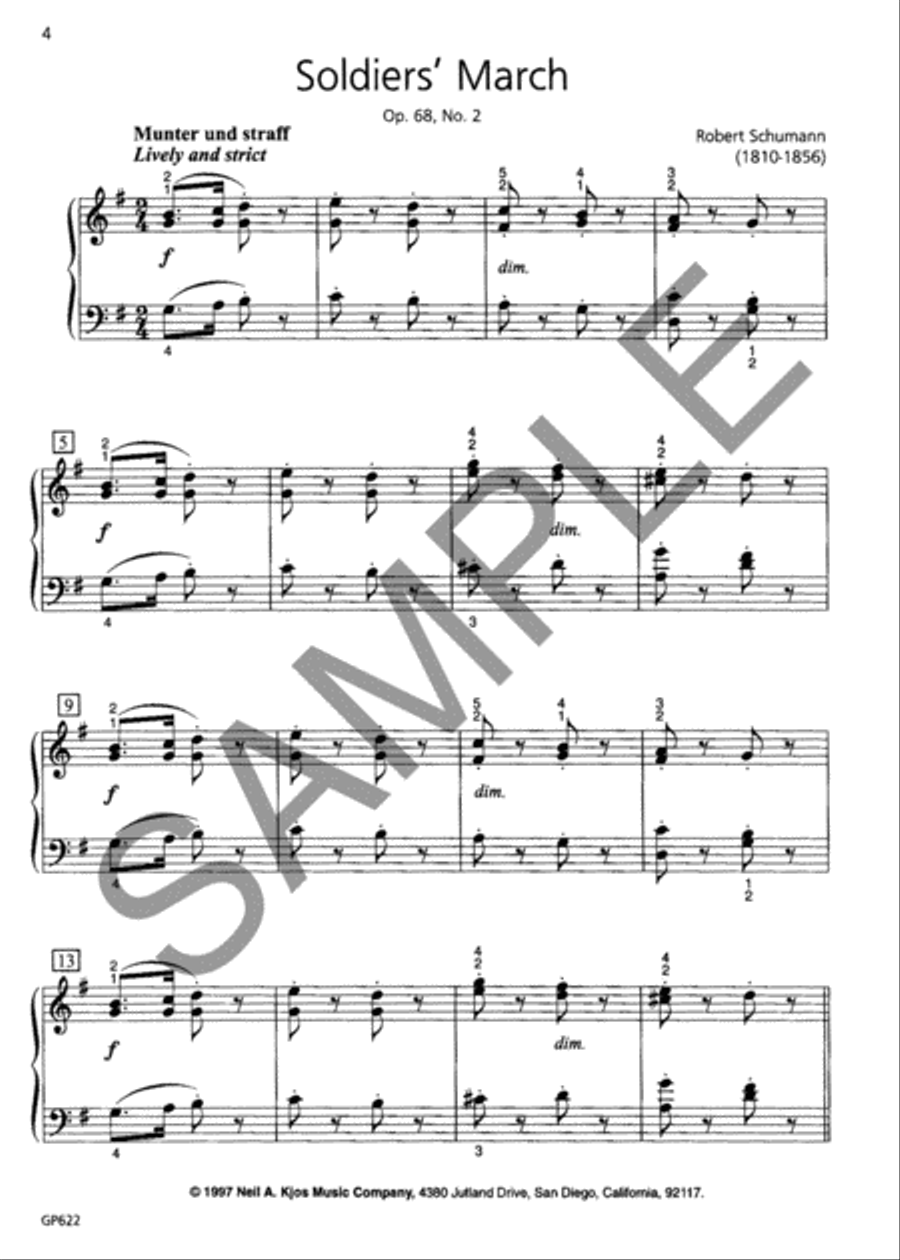 Piano Repertoire: Romantic & 20th Century, Level 2 Piano Method scores gallery preview page 2