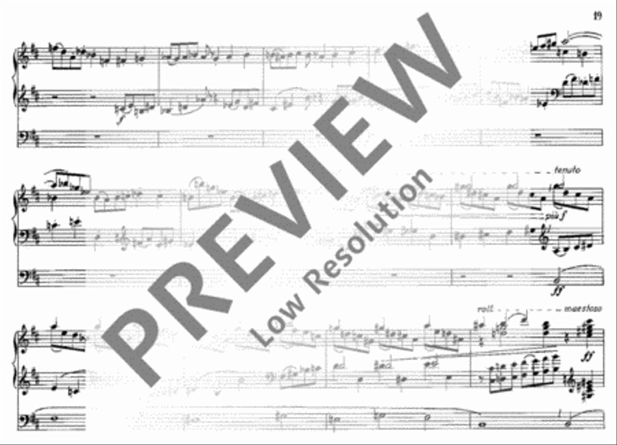 Ciacona Organ scores gallery preview page 19