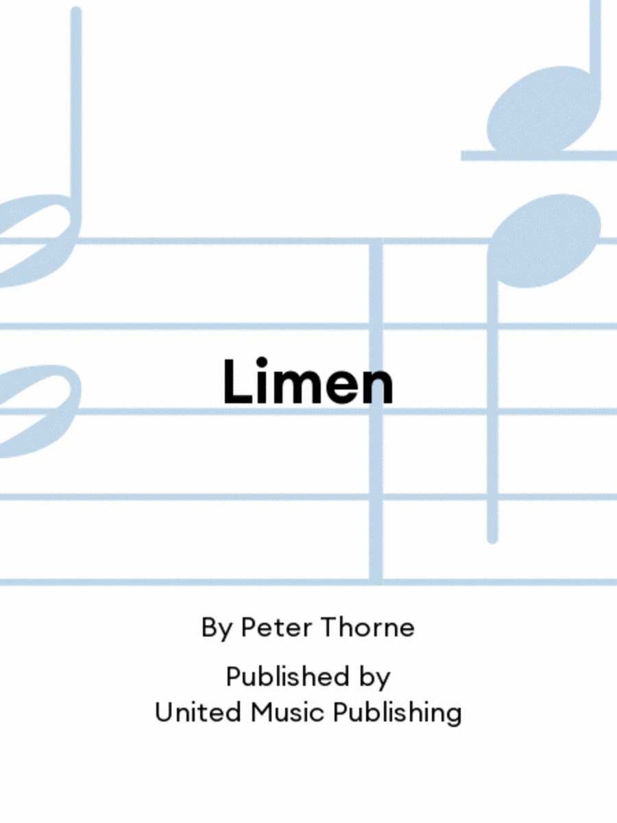 Limen Piano Solo scores gallery preview page 1