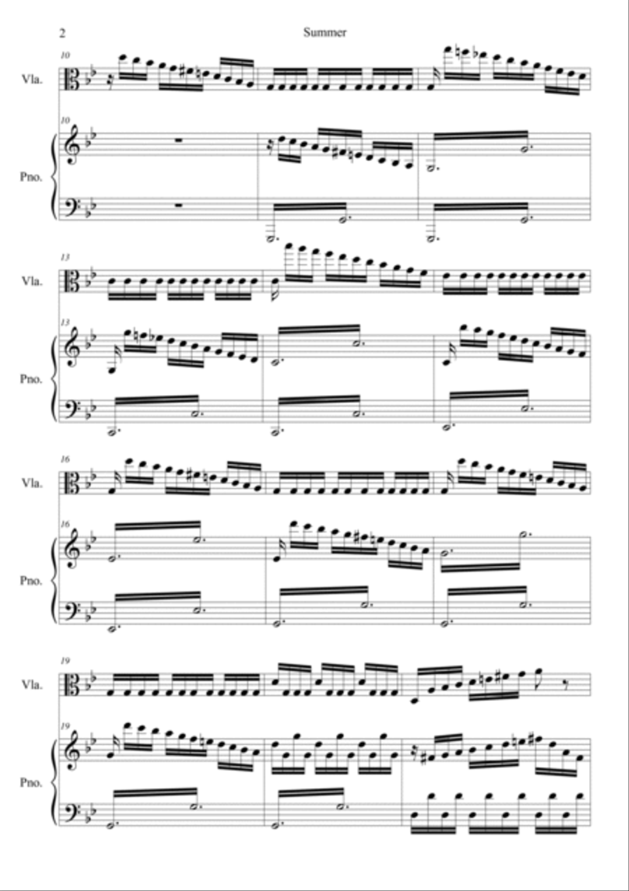 The Four Seasons: Summer 3rd Movement 