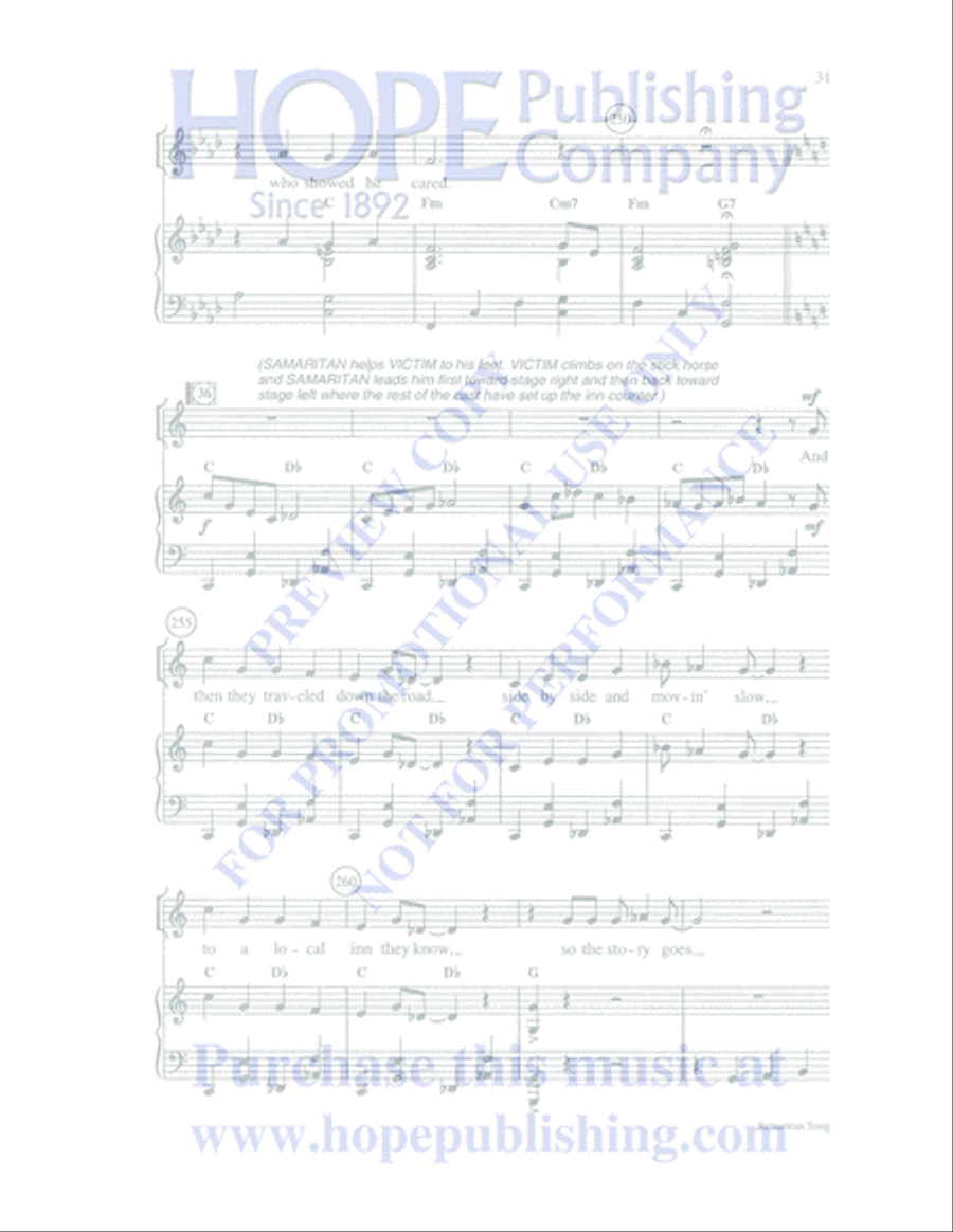Once Upon a Parable Unison Choir scores gallery preview page 31
